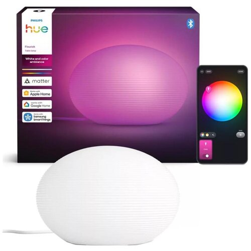 Philips LED RGB prigu&scaron;iva stona lampa Hue FLOURISH WACA 1xE27/8,1W/230V Cene