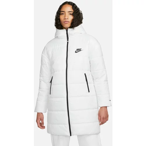 Nike Zimski plašč črna / bela