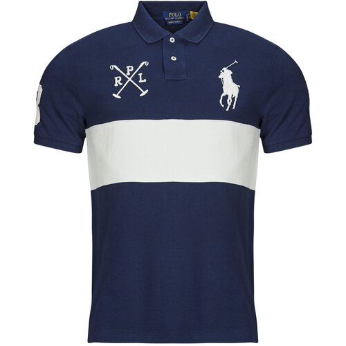 Polo Ralph Lauren Polo majice kratki rokavi POLO BIG POLO PLAYER Modra Slike
