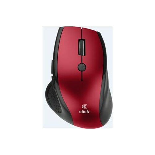 Click M-L2-W USB, crveni bežični miš Slike