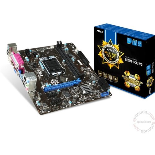 MSI B85M-P33 V2 matična ploča Slike