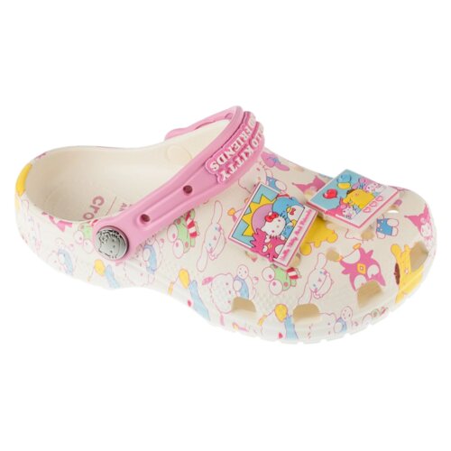 Crocs Nogavice Classic Hello Kitty Clog K Bela Cene