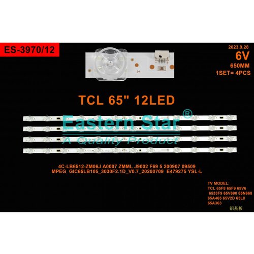 Eastern Star ES-3970 TCL 65P615 LED TRAKE Cene