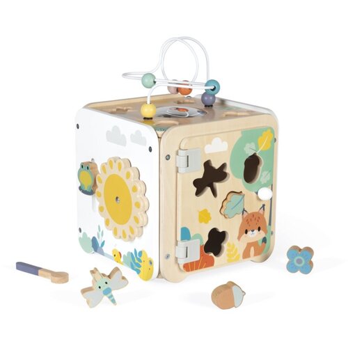 Janod Pure Activity Cube aktivnostna igrača 18m+ 1 kos Slike