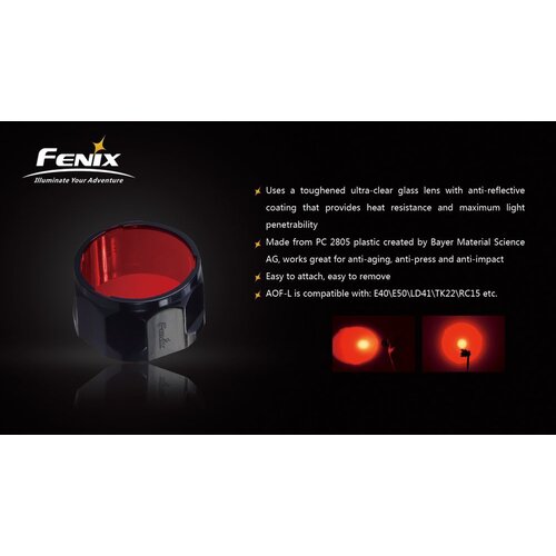 Fenix adapter za svjetiljku crveno svjetlo AOF-L Slike