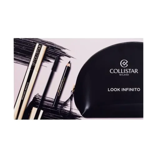 Collistar Infinito Nijansa extra black Set maskara Infinito 11 ml + olovka za oči Professional Eye Pencil 0,8 g Black + kozmetička torbica