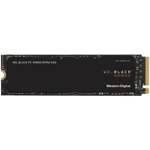 Western Digital 500GB Black SN850 NVMe, WDS500G1X0E, Gen4 x4, M.2 2280, 7000/4100 MB/s ssd hard disk Slike