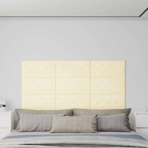  Zidne ploče od umjetne kože 12 kom krem 60 x 30 cm 2 16 m² Cijene