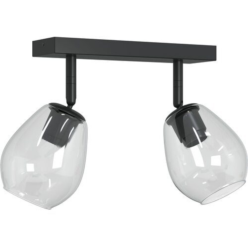 VidaXL stenska svetilka z nastavljivim steklenim senčilom Anthracite E27, (22044577) Slike