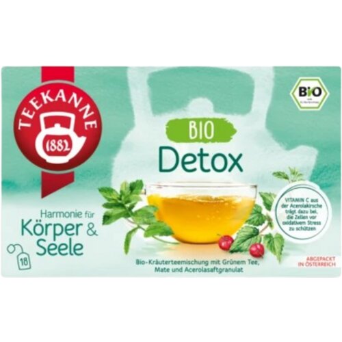 Teekanne Bio harmonija - meta, kopriva in zeleni čaj - 20 Čajnih vrečk Cene