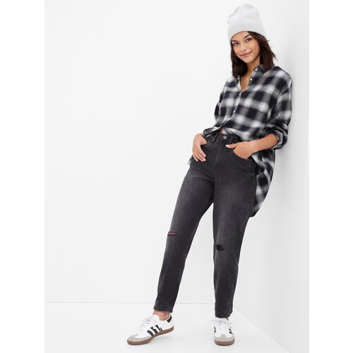 GAP Teen Jeans High Rise Mom Washwell - Girls Cijene