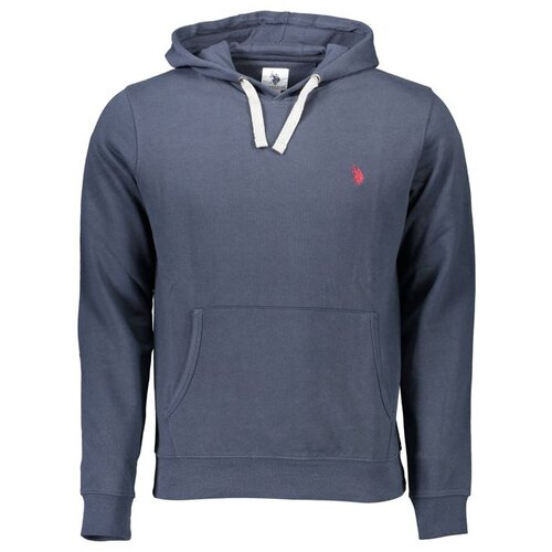US Polo Assn US POLO MEN'S BLUE SWEATSHIRT WITH ZIP Cene