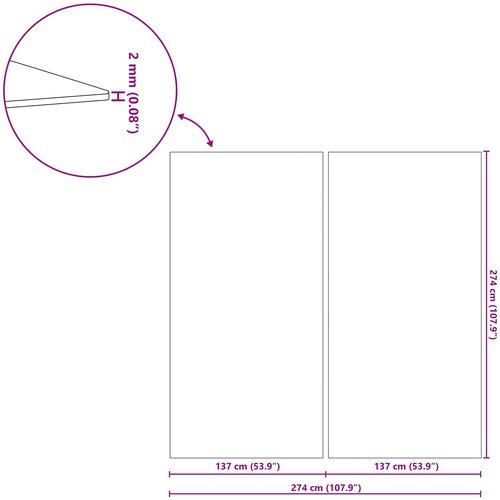  Podni sheet za bazen 274 x 274 x 0,1 cm Neslojno platno Slike