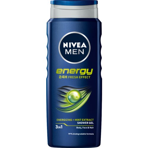 Nivea energy gel za tuširanje za muškarce 500 ml Slike