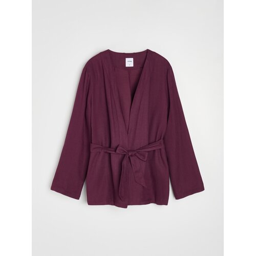 Sinsay Kimono sako s viskozom i primjesom lana Slike