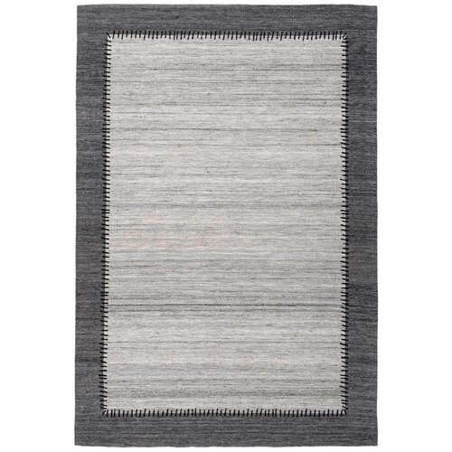 Kayoom RAVNO TKANA PREPROGA Phoenix 310 Grau / Anthrazit 120/170 cm antracit, siva Cene