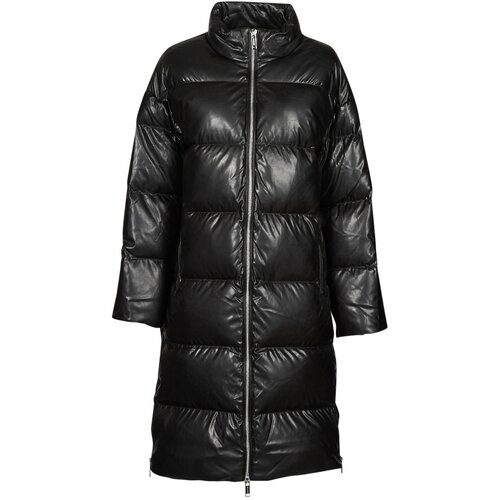 Michael Kors LONG FAUX LTHR PUFFER Crna Cijene