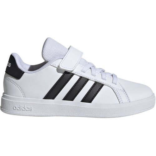 Adidas patike grand court 2.0 el c ftwwht/cblack/ftwwht za dečake Slike