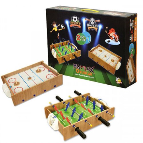 Matrax toys hokej-fudbal set drveni 2U1 Slike