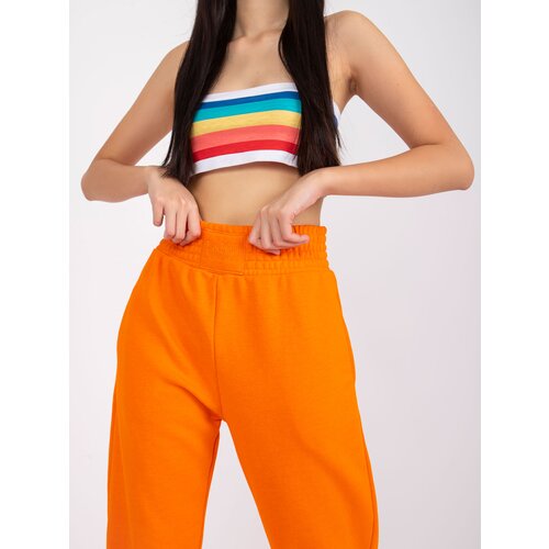 RUE PARIS Sweatpants-RV-DR-7460.11-orange Slike