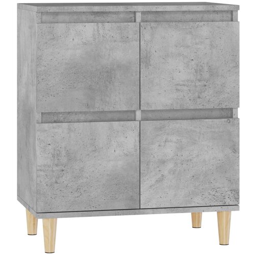 Maison Chic Komoda - Predalnik betonsko siva 60x35x70 cm inženirski les, (21718208) Slike