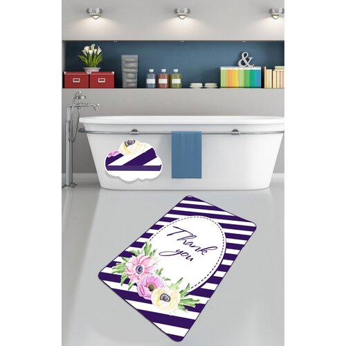  Thank You (80 x 100) Multicolor Bathmat Cene