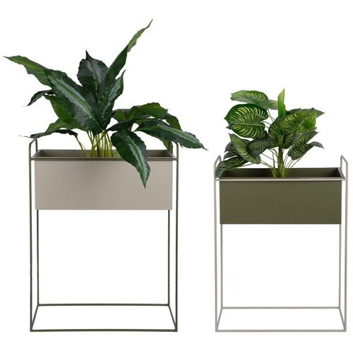 PT LIVING Metalni stalci za tegle za cvijeće u setu 2 kom (visina 65 cm) Reina &amp;ndash; Slike
