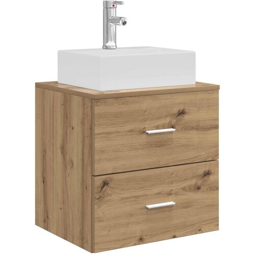 vidaXL Lavabo - Umivaonik s policom Hrast artisan 49 5 x 41 x 62 5 cm - Hrast artisan Cijene