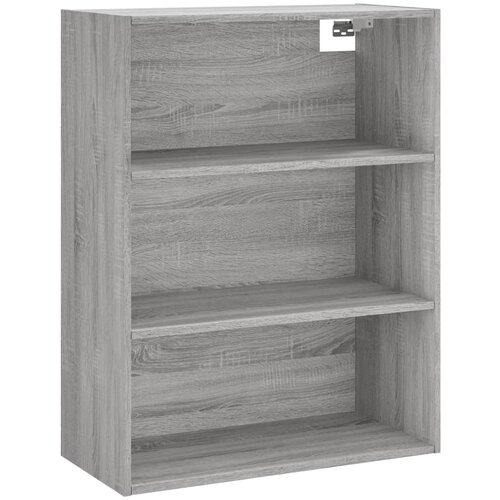  Visoka komoda siva sonome 69,5x34x180 cm od konstruiranog drva Slike