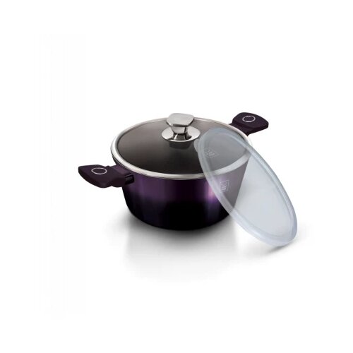 Kaufmax Šerpa sa poklopcem 28cm purple eclipse collection km-0048 Cene