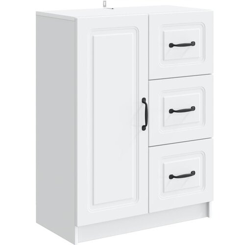 vidaXL Kreveta Bijela 66 x 34 5 x 87 cm Konstruirano drvo - Bijela Cijene