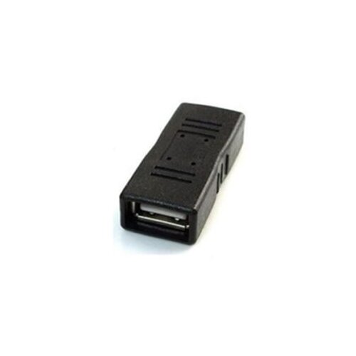  USB 2,0 adapter USB2.0 AF to AF female-female, black, GEMBIRD A-USB2-AMFF Cene