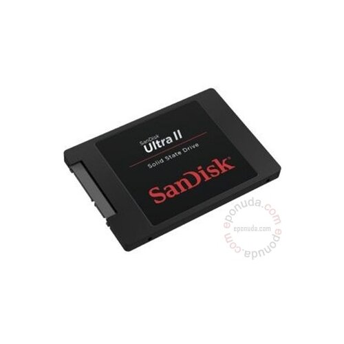 Sandisk 120GB 2.5 SATA III SSD Ultra II SDSSDHII-120G-G25 Slike