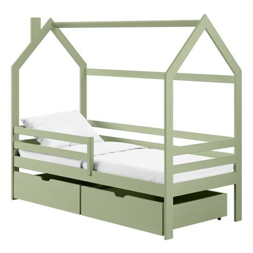  Drveni dječji krevet Lila s ladicom - olive - 180x80 cm - Bez madraca Cijene