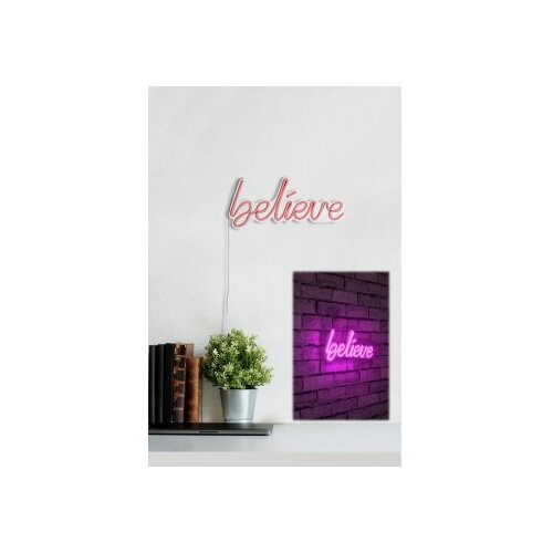 Wallxpert believe pink Slike