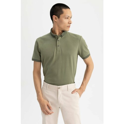 Defacto Slim Fit Polo Neck Short Sleeve T-Shirt Slike