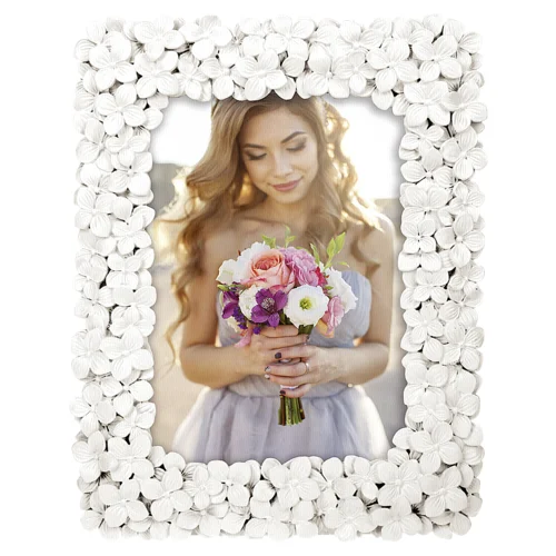 Zep blumen 15x20 resin portrait white EE9468