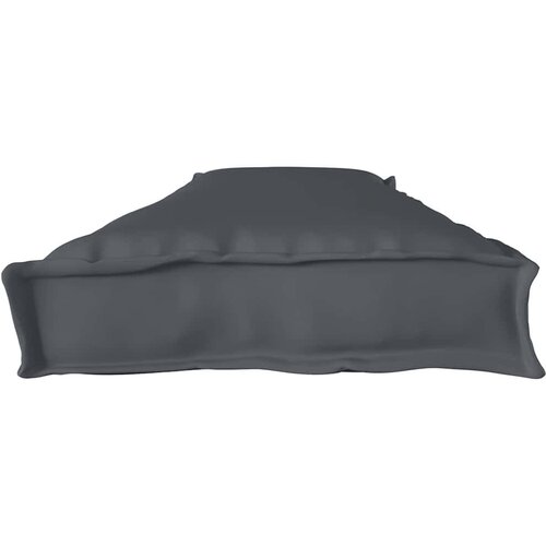  Jastučić za palete Antracit 180 x 40 x 8 cm Oxford tkanina Slike