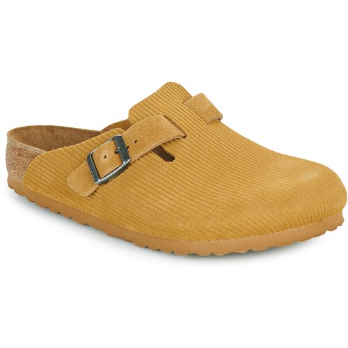 Birkenstock Natikači Boston LEVE Corduroy Cork Brown Kostanjeva Cene