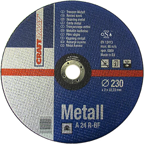 CRAFTOMAT rezni disk (Metal, Promjer rezne ploče: 230 mm, Debljina plohe: 3 mm, 1)