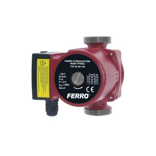 Ferro CIRKULACIONA PUMPA 25-40-130 0203W Slike