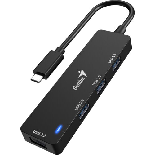 Genius UH-400, 4-port USB 3.0 hub 31240002400 Cene