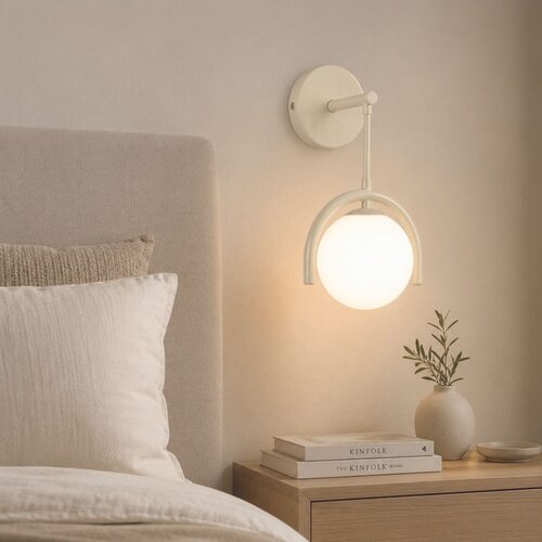 Opviq zidna lampa GEDIK-20445-D, 1 × E27, bež Cene