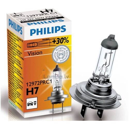 Philips žarnica H7 Vision 12V 12972PRC1 55W PX26d C1 Cene