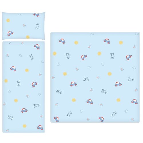 Lorelli RANFORCE WINTER Set Za Kolica Bear/Car Blue Slike