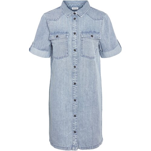 Noisy May Obleka &amp;#039;NEW SIGNE&amp;#039; moder denim Slike