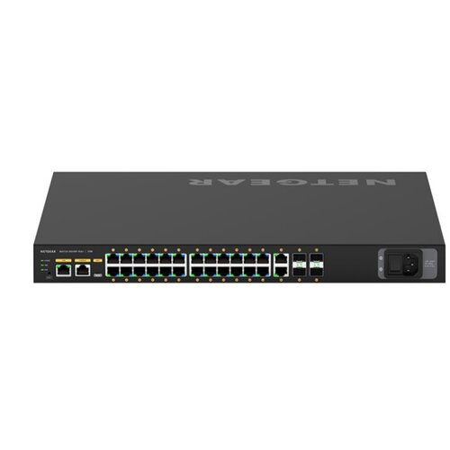 Netgear Stikalo 24-PORT Line M4250-26G4F Gigabit PoE+ (GSM4230P-100EUS), (21126923) Cene