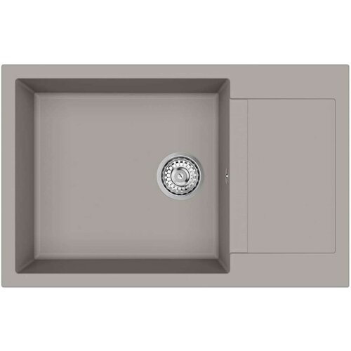  Umivalnica Siva 780 x 500 mm 80% Kvarc in 20% Smola - - Siva - 18.45 - 780 x 500 mm - 2025-vidaXL-Uvoz_2 Slike
