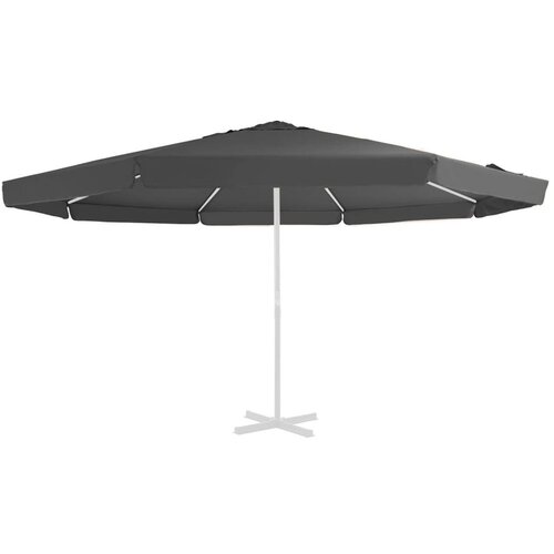  Zamjenska tkanina za vrtni suncobran 500 cm antracit Slike