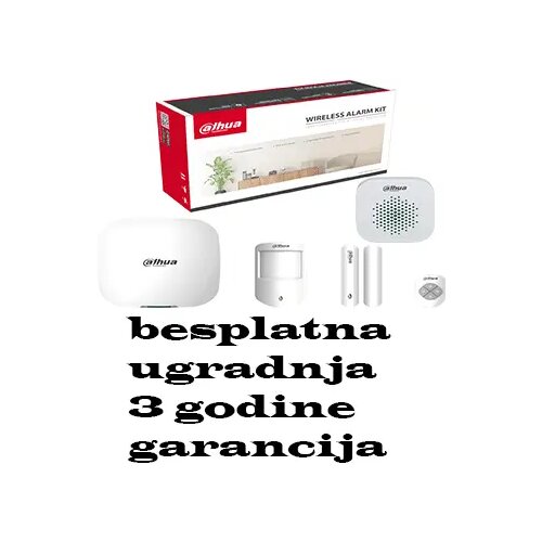 Dahua bežični alarma stan 1 senzor i sirenom Slike
